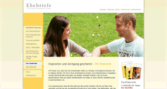 Desktop Screenshot of ehebriefe.de